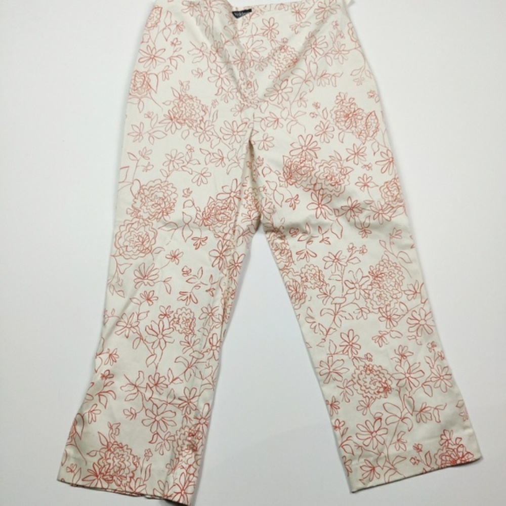 Willi Smith Floral Capris Size 10